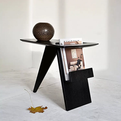 Pallas side table magazine - side,
