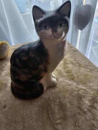 Babbacombe devon pottery cat - devon,