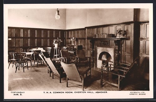 Postcard ashover overton - postcard, ashover,
