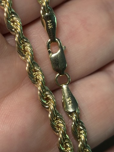 14k 3mm hollow gold - 14k,,
