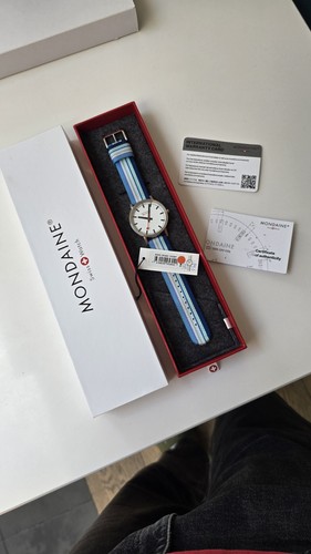 Mondaine classic 40mm white - classic,