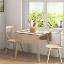 Wooden Drop Leaf Dining Table