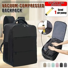 New Max Size Ryanair  Vacuum Cabin Bag With Hand Pump Black Under Seat 40x30x20