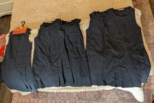 6 X Marks & Spencer 7-8 Years Pinafores Bundle. Navy Blue M&S. Crease resistant