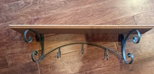 Wooden wall Hanging Shelf w/ 5