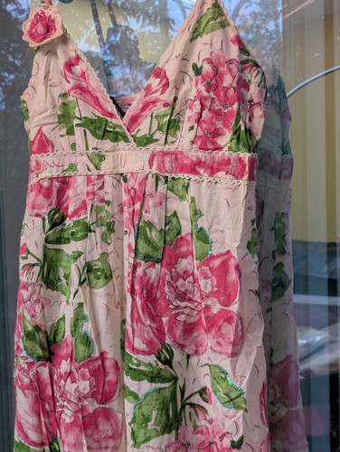 Uttam floral rose cream pink - floral,