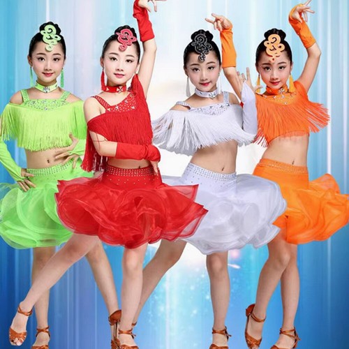 Children latin dance - latin, fringe