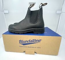 Blundstone 510 Premium Leather Black Chelsea Unisex Boots - UK 4