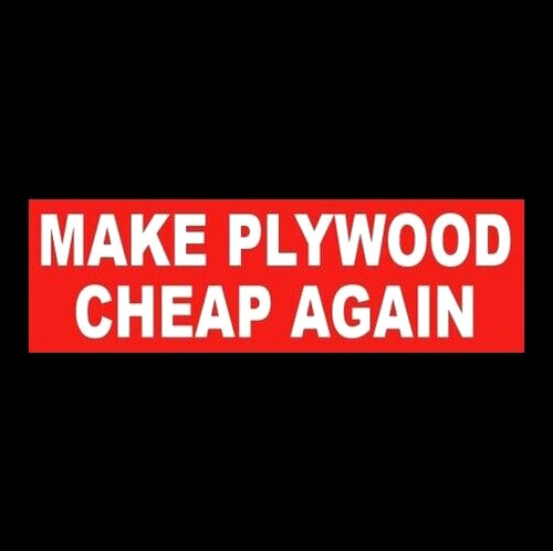 Funny make plywood - funny, cheap
