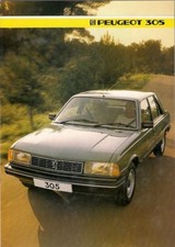 Peugeot 305 Saloon 1984-85 UK