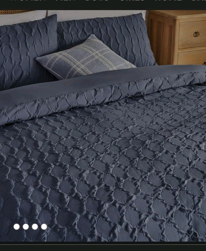 Next new blue navy textured - new,