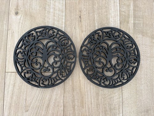 Vintage set black cast - set,