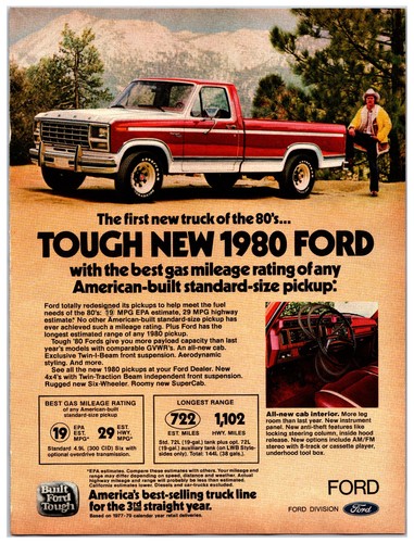 Vintage 1980 ford pickup - 1980,