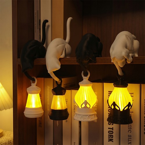 Cat shelf hook with - cat,