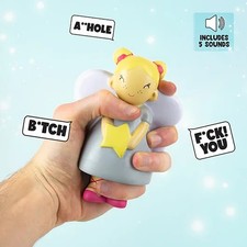 Gift Republic Sweary Fairy Adult Stress Toy Funny Rude Word Squishy  Adult Toy