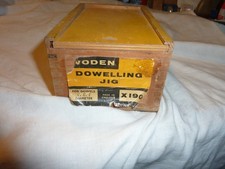 WODEN DOWELLING JIG NO X 190 COPLETE WITH BOX .