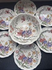 Wedgewood Serving Bowl And 6 Side Plates