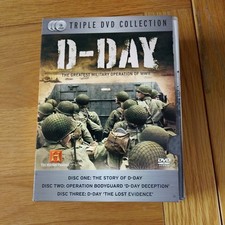 History Channel, D-Day (E) 3 Disc DVD Brand New UK Release Genuine Fast Region 2