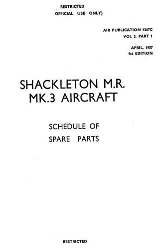 Avro shackleton mk3 - mk3, 1950's