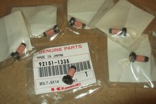 KAWASAKI ZX9R ZR1000 ZR800 ZR750 GENUINE STARTER MOTOR BOLT SET - # 92151-1335