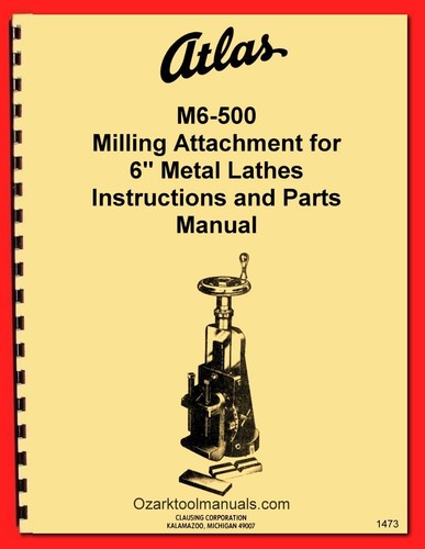 Atlas craftsman 500 - atlas-craftsman, milling