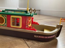 Sylvanian families canal boat - canal,
