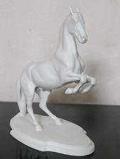 Franklin Mint Lipizzaner Stallion in a Levade Pose Sculpted by Pamela du Boulay