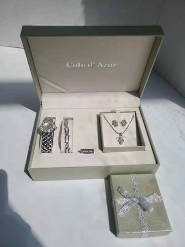 Cote azur silver watch - silver,
