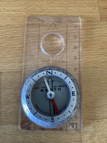 Silva type vintage compass - vintage,