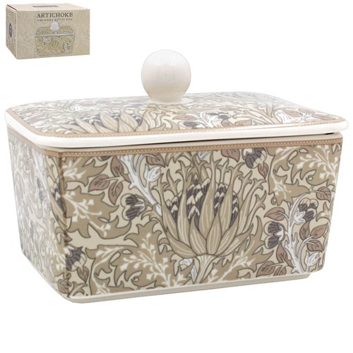 Butter dish ceramic morris - butter, w.morris