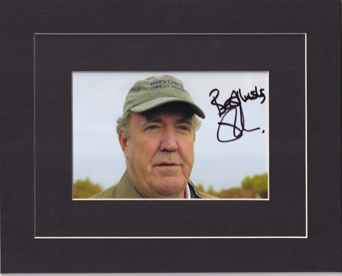 Jeremy clarkson hand signed - jeremy,