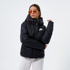 Nike WATER Repel ZIP POCKET Insulated Jacket Women's Size L Black