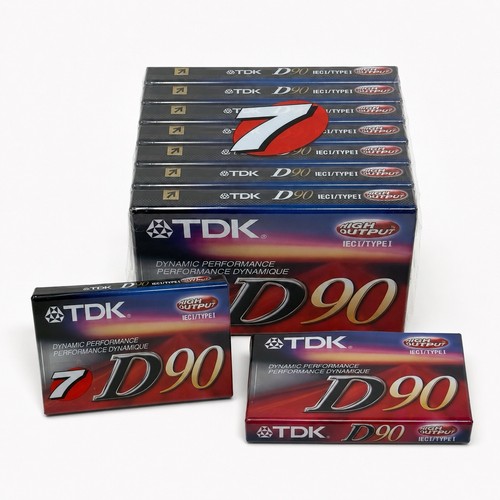 Tdk d90 ieci type blank - tdk, i