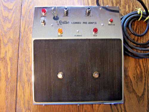 Vintage leslie combo - pre, amp