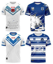 RUGBY MEN's TRAINING SHIRT CANTERBURY BULLDOGS ANZAC S-5XL NRL JERSEY