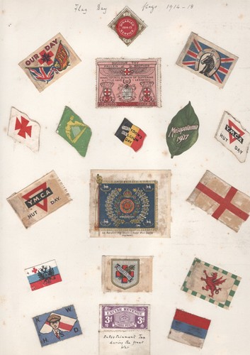 Selection ww1 flag day - of,