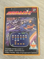 INVADERS #27 - ACETRONIC RADOFIN PRINZTRONIC MPS VIDEO GAME SYSTEM - with box