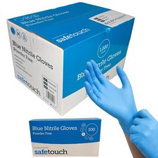 Nitrile Gloves Disposable Blue