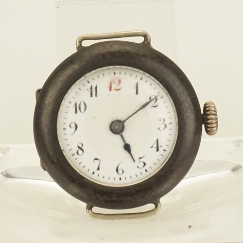 Rare silver military wrist - rare!,