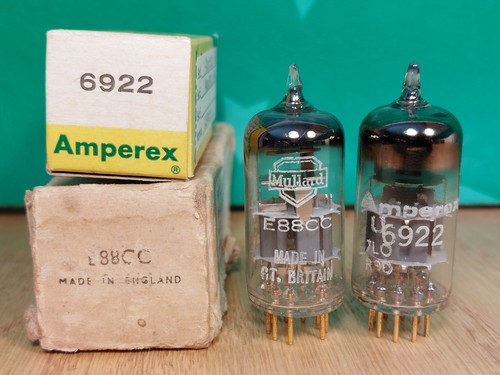 Pair mullard e88cc - e88cc, 6922