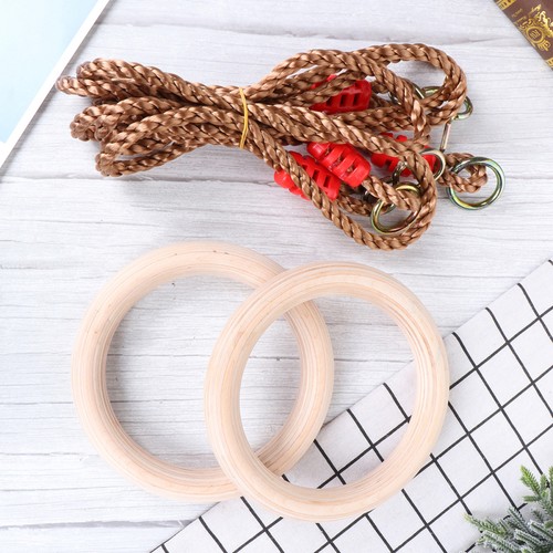 Wooden hanging ring - wooden,
