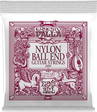 Ernie Ball Ernesto Palla Black and Gold Ball-End Nylon Classical Guitar Strings