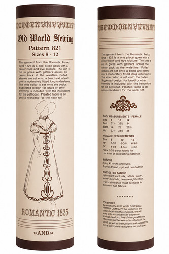 Old world sewing - world, 821