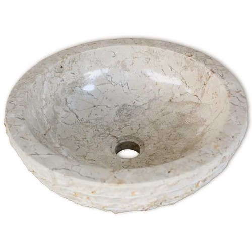 Basin marble 40cm bathroom - basin,