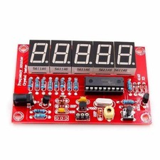 DIY Digital LED Frequency Counter 1Hz-50MHz Crystal Oscillator Meter Tester2254