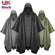 Waterproof Rain Poncho 3 in 1