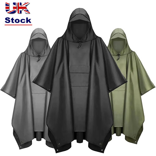 Waterproof rain poncho 1 - 3,