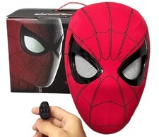 Spiderman Remote Control Full Face Mask Cosplay Party Mask Gift For Kids