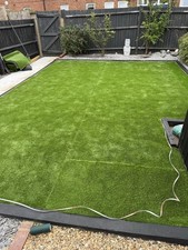 premium astroturf roughly 6 m by 4 m in 3 rolls very heavy collection only 