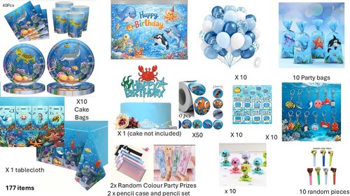 Under the ocean tableware